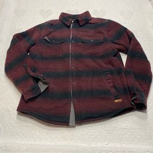 Voyager Sherpa Lined Plaid Jacket (M)